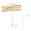 GALPADA Gold Metal Bracelet Organizer Stand for Bangles and Scrunchies view 2