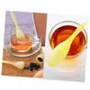 PRETYZOOM Tadpole Shaped Tea Infuser Filter Food-grade Plastic Spoon Tea Strainer Random Fits to Mugs Glasses view 1
