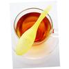 PRETYZOOM Tadpole Shaped Tea Infuser Filter Food-grade Plastic Spoon Tea Strainer Random Fits to Mugs Glasses view 4