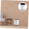 Amosfun Marbling Trash Can for Hotel Room Living Room Waste Basket 12 Gallon Capacity view 2