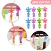 8pcs Flower Shape Silicone Wine Stoppers for Sealing Wine Lovers with Fun Colors view 2