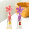 8pcs Flower Shape Silicone Wine Stoppers for Sealing Wine Lovers with Fun Colors view 3