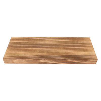 Amosfun Floating Wall Shelf with Hidden Bracket Rustic Shelves for Bedroom Bathroom Kitchen Decor Strong Load-Bearing Capacity Easy to Install