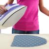 ETHZZLE 2pcs Portable Handheld Steamer Gloves Heat Resistant Garment Ironing Mitts for Safe and Comfortable Use Lightweight Breathable Material Blue view 3