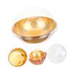 MUCKLILY 50pcs Boxes Cake Box Clear Dome Carrier Mini Cake Containers Muffin Single Container Clear Plastic Dome Carrier Paper Cups Pastry The Pet view 4