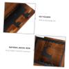 Zerodeko Wall Mounted Key Organizer Stand with Wood Slats and Iron view 4