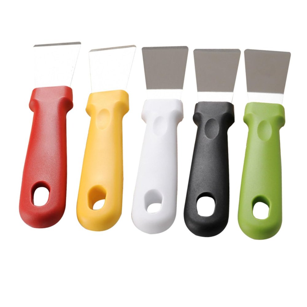 5pcs Stainless Steel and Plastic Defrost Ice Scrapers for Freezer