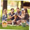 Amosfun 1pc Mini Woven Flower Basket for Storage and Arrangements Portable Hand-held Rattan Basket for Weddings Parties and Home Decor view 2