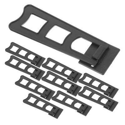 NUOBESTY 10pcs Photo Frame Back Supports Stable Easel Back Holders for Tabletop Display Smooth Edges Easy to Install for Home and Studio Use