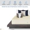1 Pcs Zipper Fitted Sheet Queen Size (60X80), 14" Deep Pocket, Microfiber Super Soft Comfy and Easy to Put, Fitted Sheet Zipper Queen Size Fitted Sheet - Ivory Color view 2