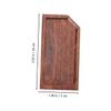 Holibanna DIY Incense Making Tool Wood Cutting Board Incense Tray for Cinnamon Sticks Classic Design view 2
