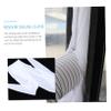 Amosfun 1set Mobile Air Conditioner Seal Cloth Easy to Install Window Sealing Kit for Push Energy Saving Air Conditioning Seal Soft for Comfort view 3