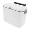 KICHOUSE Automatic Kitchen Garbage Can Sliding Lid Clipping Design for Fixing Odor-Sealing Dustbin for Kitchen Bathroom Living Room Pull Lift Function for Clean Disposal view 1