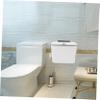 KICHOUSE Automatic Kitchen Garbage Can Sliding Lid Clipping Design for Fixing Odor-Sealing Dustbin for Kitchen Bathroom Living Room Pull Lift Function for Clean Disposal view 2
