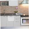 KICHOUSE Automatic Kitchen Garbage Can Sliding Lid Clipping Design for Fixing Odor-Sealing Dustbin for Kitchen Bathroom Living Room Pull Lift Function for Clean Disposal view 3