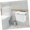 KICHOUSE Automatic Kitchen Garbage Can Sliding Lid Clipping Design for Fixing Odor-Sealing Dustbin for Kitchen Bathroom Living Room Pull Lift Function for Clean Disposal view 4