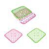 PRETYZOOM 2pcs Drying Pad Dish Mat for Kitchen Sink Non-slip Fruit Veggie Drain Mat Heat Resistant Draining Pads for Home Camping view 4