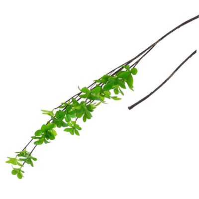 Amosfun Artificial Plant Lifelike Faux Greenery Stems for Vase Decor Real Touch Simulated Plant Bunch