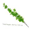 Amosfun Artificial Plant Lifelike Faux Greenery Stems for Vase Decor Real Touch Simulated Plant Bunch view 2