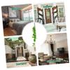 Amosfun Artificial Plant Lifelike Faux Greenery Stems for Vase Decor Real Touch Simulated Plant Bunch view 4