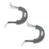 COLLBATH 2pcs Stainless Steel Frying Pan Pot Handle Replacement Pot Side Handle Replacement Pot Handles Pot Pan view 1