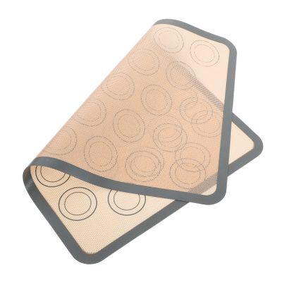 Zerodeko Cookie Baking Mats Non-stick Silicone for Oven Reusable Heat Resistant Easy to Clean Baking Pans Compatible