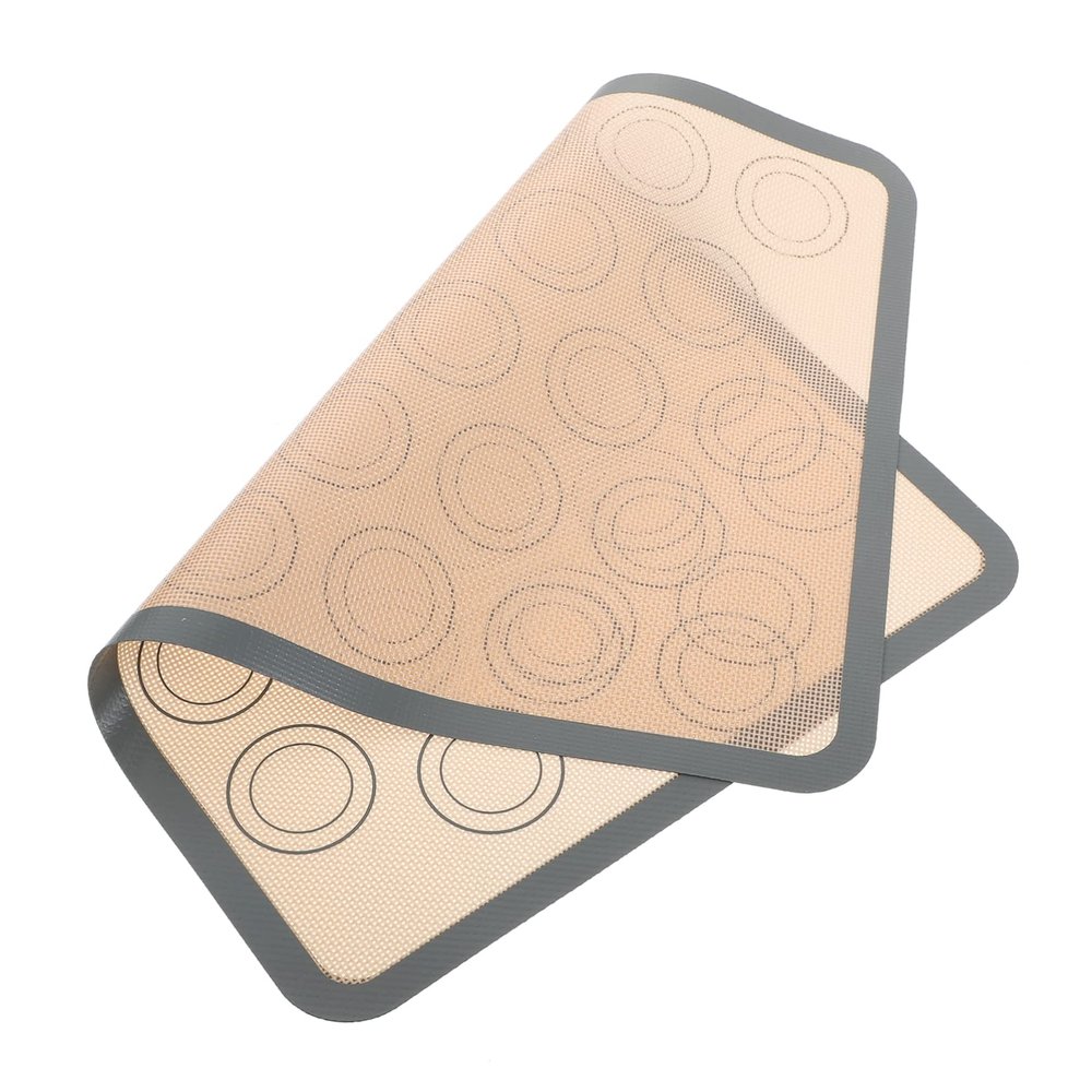 Zerodeko Cookie Baking Mats Non-stick Silicone for Oven Reusable Heat Resistant Easy to Clean Baking Pans Compatible