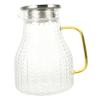 Zerodeko Drinking Pitcher Cold Water Jug Elegant Glass Kettle Multipurpose for Kitchen view 1