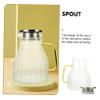 Zerodeko Drinking Pitcher Cold Water Jug Elegant Glass Kettle Multipurpose for Kitchen view 4