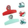 COLLBATH Smooth Surface Food Bag Clips 4 Pack Chip Bag Clips for Snack Bags Reusable Storage view 4