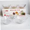 BIUDECO 12pcs Transparent Salad Bowl Set for Fruits Rice and Soup Elegant Kitchen Storage Bowls with Box for Home Use and Entertaining view 2