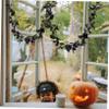 Zerodeko Valentine Day Artificial Rose Vine Faux Flower Garland Black Ornament for Home and Photography view 3