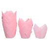 PRETYZOOM 100Pcs Tulip Cupcake Wrappers Liners Greaseproof Baking Cups for Muffins Cakes Party Favors Wedding Birthday Holiday Events 1.96 Inch view 1