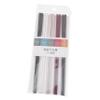 Zerodeko 5pairs Non-slip Reusable Chopsticks Heat-resistant for Japanese Chinese Cuisine Stylish Colors Red White Khaki Black for Home Travel view 1
