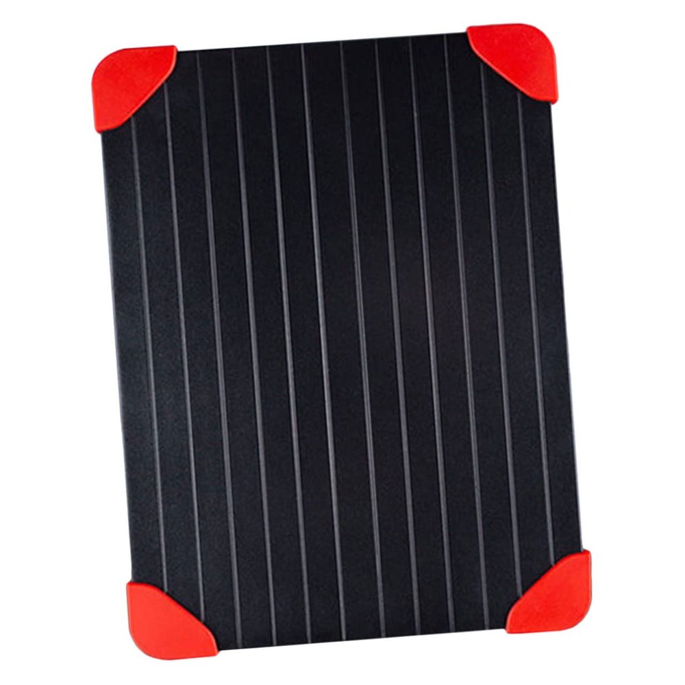 Meat Defrost Tray for Meat, Fast Thawing Board, Black