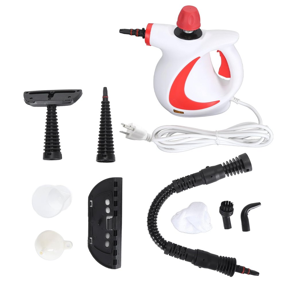 High Pressure Handheld Steam Cleaner, Efficient Handheld Steamer, Fast Heating Pressurized Steam Cleaners for Air Conditioner Kitchen Hoods (US Plug 110V)