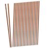 BIUDECO 10pairs Extra Long Wooden Chopsticks for Hot Pot and Cooking Natural Unfinished Red Sandalwood Chopsticks for Noodles Frying and Barbecue view 1