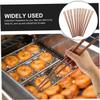 BIUDECO 10pairs Extra Long Wooden Chopsticks for Hot Pot and Cooking Natural Unfinished Red Sandalwood Chopsticks for Noodles Frying and Barbecue view 3