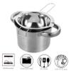 CIYODO Stainless Steel Chocolate Melting Pot Multi-functional Heater Portable Fondue for Melts view 2