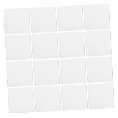 CIYODO 16pcs Neoprene Cup Coasters Car Coasters Portable Mats Household Sublimation Blank Surface for DIY
