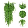 FUNOMOCYA 2Pcs Artificial Hanging Plants Faux Leaves for Indoor Wall Decor for Home Decoration Room Bedroom Farmhouse Aesthetic and Plant Wall Decor view 2