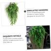 FUNOMOCYA 2Pcs Artificial Hanging Plants Faux Leaves for Indoor Wall Decor for Home Decoration Room Bedroom Farmhouse Aesthetic and Plant Wall Decor view 3