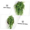FUNOMOCYA 2Pcs Artificial Hanging Plants Faux Leaves for Indoor Wall Decor for Home Decoration Room Bedroom Farmhouse Aesthetic and Plant Wall Decor view 4