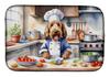 Caroline's Treasures DAC6295DDM Otterhound The Chef Dish Drying Mat Absorbent Dish Drying Mat Pad for Kitchen Counter Dish Drainer Mat for Countertop, 14 x 21", Multicolor view 1