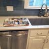 Caroline's Treasures DAC6295DDM Otterhound The Chef Dish Drying Mat Absorbent Dish Drying Mat Pad for Kitchen Counter Dish Drainer Mat for Countertop, 14 x 21", Multicolor view 2