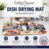 Caroline's Treasures DAC6295DDM Otterhound The Chef Dish Drying Mat Absorbent Dish Drying Mat Pad for Kitchen Counter Dish Drainer Mat for Countertop, 14 x 21", Multicolor view 3