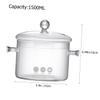 FELTECHELECTR Double Handle Glass Soup Pot Stew Pot Noodles Bowl for Easy Cooking and Cleaning view 2