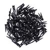 KOMBIUDA 100pcs Mini Natural Wooden Clips for Photos and Crafts Heavy Duty Clothespin Utility Clips Versatile for Organizing Pictures Artwork and Decorations Black view 1