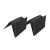 HOLIDYOYO 2pcs Felt Storage Bags Bedside Hanging Organizer Pouch Black No Pocket Premium Felt Case for Tidy Sundries Multi-use Storage for Home Bed Sofa Desk view 4