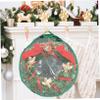 OFFSCH 1pc Christmas Wreath Storage Bag Window Storage Holder for Holiday Decoration for Xmas Garland and Ornament Organization view 2